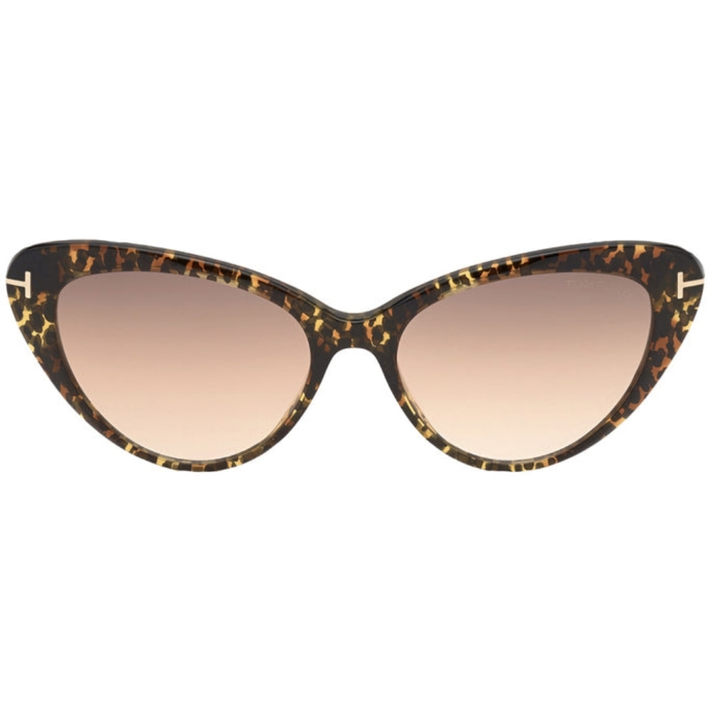 NEW TOM FORD CAT EYE WOMEN HARLOW TF869 52F  SUNGLASSES FT0869/S HAVANA - Picture 4 of 5